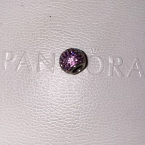 Purple Pave Charm
